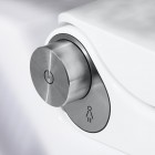 Laufen Riva miska WC wisząca myjąca z deską wolnoopadającą biała z powłoką LCCH8206914000001