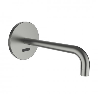 Laufen Twintronic bateria elektroniczna umywalkowa podtynkowa do wody zmieszanej zasilanie z sieci inox HF707025423000