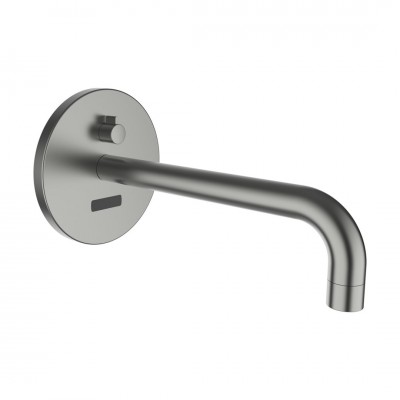 Laufen Twintronic bateria elektroniczna umywalkowa podtynkowa z mieszaczem zasilanie 6V inox HF707024423060