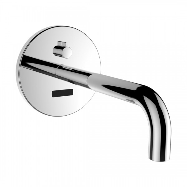 Laufen Twintronic bateria elektroniczna umywalkowa podtynkowa z mieszaczem zasilanie z sieci chrom HF707024100000