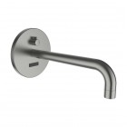 Laufen Twintronic bateria elektroniczna umywalkowa podtynkowa z mieszaczem zasilanie z sieci inox HF707024423000