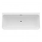 Laufen Linden wanna wolnostojąca 180x80 cm przyścienna biały połysk H2209470000001