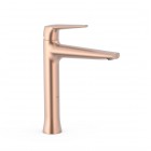 Tres Fuji bateria umywalkowa stojąca wysoka złoto różowe mat 28120301OPM