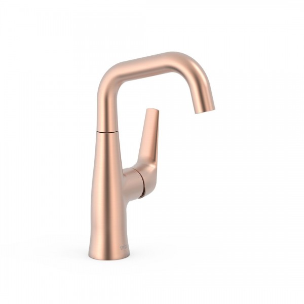 Tres Fuji bateria umywalkowa stojąca złoto różowe mat 28144701OPM