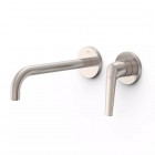 Tres Fuji bateria umywalkowa podtynkowa wylewka 23,7 cm stal 28130022AC