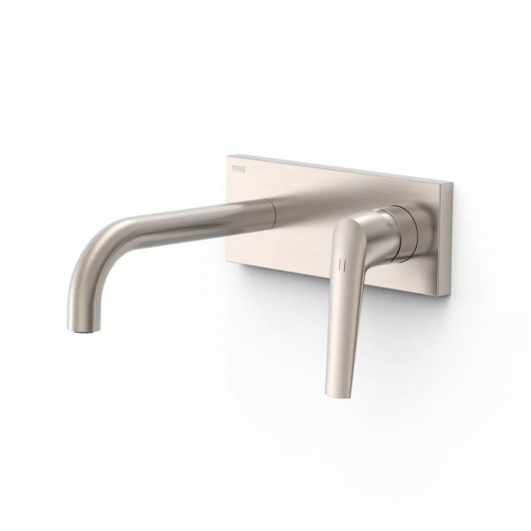 Tres Fuji bateria umywalkowa podtynkowa wylewka 18 cm stal 28130023AC