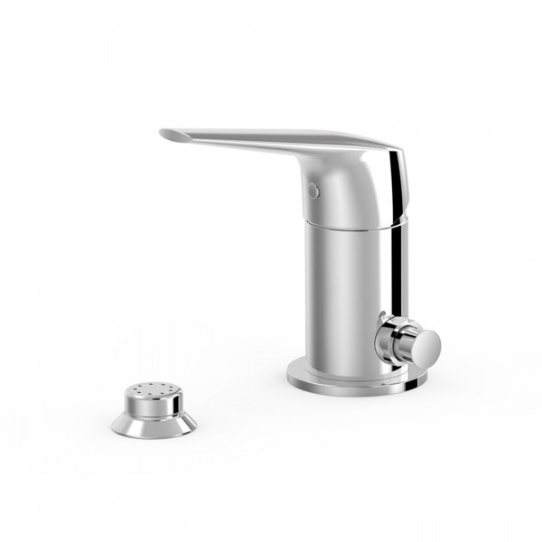 Tres Loft Fuji bateria bidetowa stojąca chrom 28113010