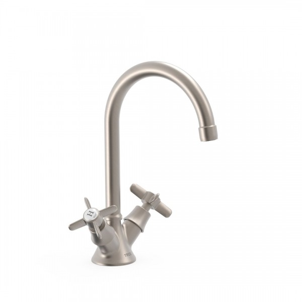 Tres Clasic bateria umywalkowa stal 24210901AC