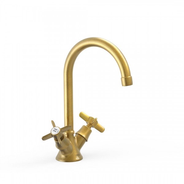 Tres Clasic bateria umywalkowa stare złoto 24210901LV