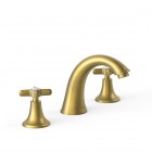 Tres Clasic bateria umywalkowa 3-otworowa stare złoto 24210601LV