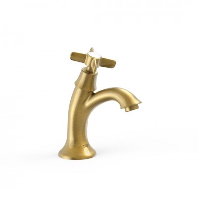 Tres Clasic zawór umywalkowy stojący stare złoto 24250301LV