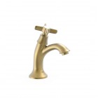 Tres Clasic zawór umywalkowy stojący stare złoto mat 24250301LM