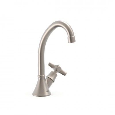 Tres Clasic zawór umywalkowy stojący stal 24230601AC