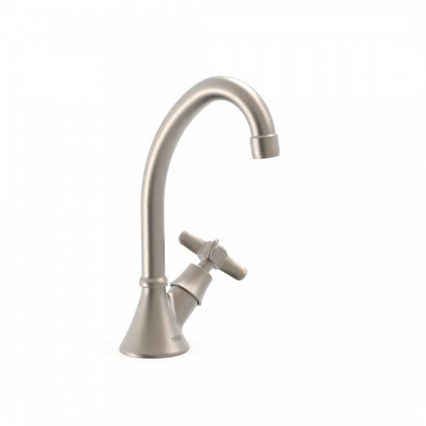 Tres Clasic zawór umywalkowy stojący stal 24230601AC