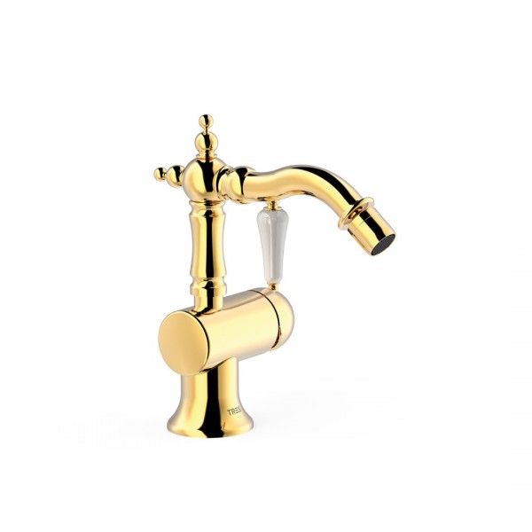 Tres Clasic bateria bidetowa retro złota 24222001OR