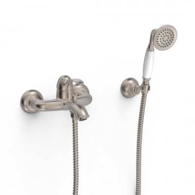 Tres Clasic bateria wannowa kompletna stal 24217001AC