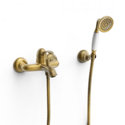 Tres Clasic bateria wannowa kompletna stare złoto 24217001LV