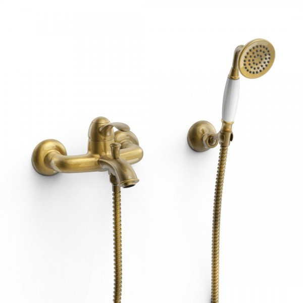 Tres Clasic bateria wannowa kompletna stare złoto 24217001LV