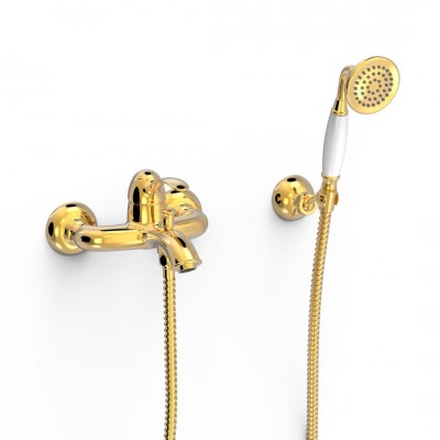 Tres Clasic bateria wannowa kompletna złota 24217001OR