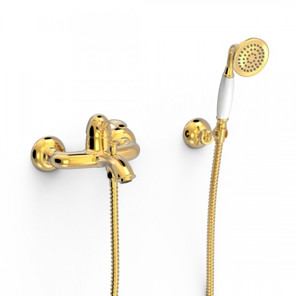 Tres Clasic bateria wannowa kompletna złota 24217001OR