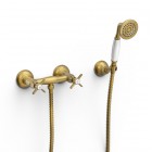 Tres Clasic bateria prysznicowa stare złoto 24216301LV