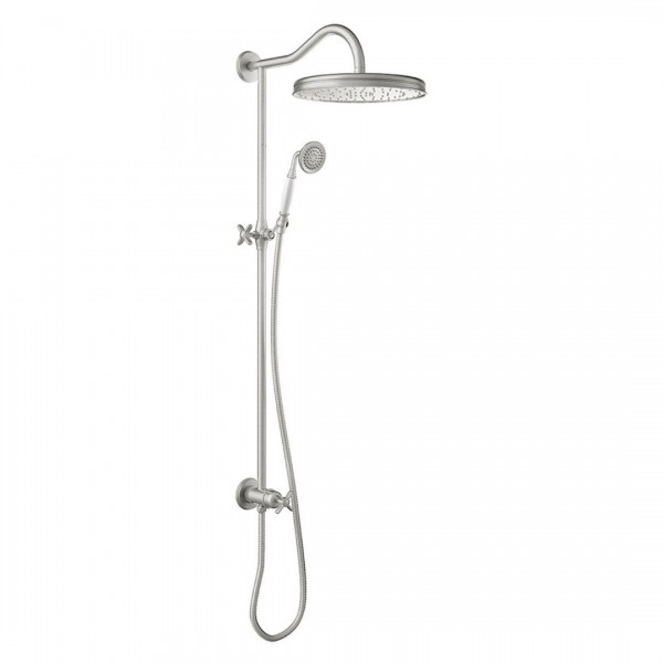 Tres Clasic komplet prysznicowy do baterii podtynkowych retro stal 24247602AC