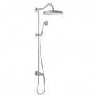 Tres Clasic komplet prysznicowy do baterii podtynkowych retro stal 24247602AC