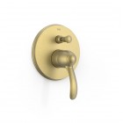 Tres Clasic bateria podtynkowa wannowo-natryskowa stare złoto mat 24218001LM