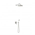 Tres Clasic zestaw natryskowy retro stal 24218003AC