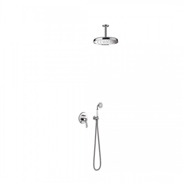 Tres Clasic zestaw natryskowy retro chrom 24218004