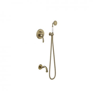 Tres Clasic zestaw wannowy retro stare złoto 24218005LV