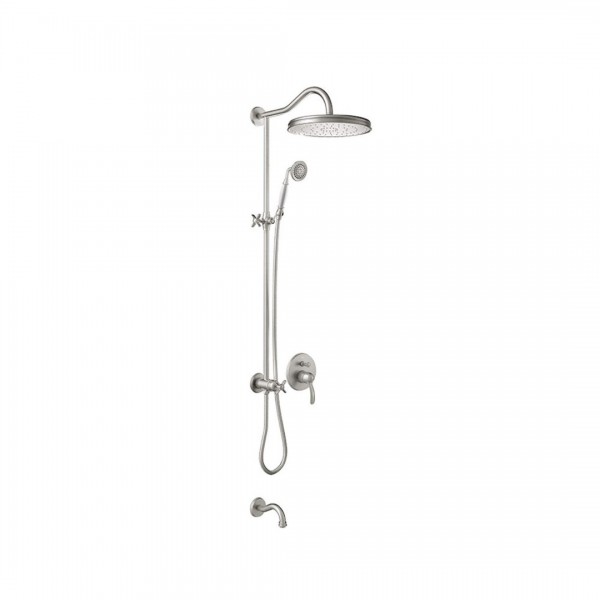 Tres Clasic zestaw wannowy retro stal 24218006AC