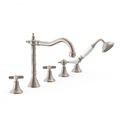 Tres Clasic bateria wannowa 5-otworowa stal 24214601AC