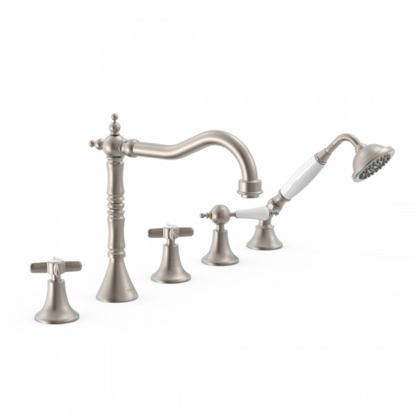 Tres Clasic bateria wannowa 5-otworowa stal 24214601AC