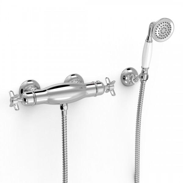 Tres Clasic bateria natryskowa termostatyczna chrom 24216409