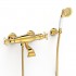 Tres Clasic bateria termostatyczna wannowa złota 24217409OR