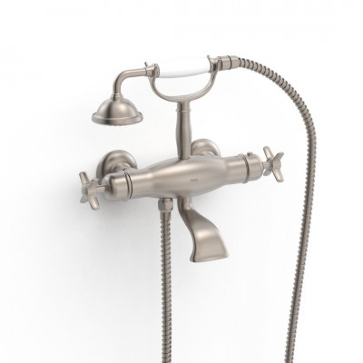 Tres Clasic bateria wannowa termostatyczna stal 24217609AC