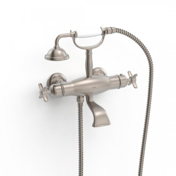 Tres Clasic bateria wannowa termostatyczna stal 24217609AC