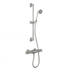 Tres Clasic zestaw prysznicowy z baterią prysznicową termostatyczną stal 24216402AC