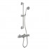 Tres Clasic zestaw prysznicowy z baterią prysznicową termostatyczną stal 24216402AC