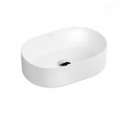 Oltens Lom Thin umywalka 45x30 cm nablatowa biały połysk 40327000