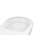 Oltens Jog miska WC wisząca PureRim z deską wolnoopadającą Slim biały połysk 42029000