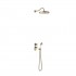 Tres Clasic zestaw natryskowy termostatyczny retro stare złoto 24235202LV