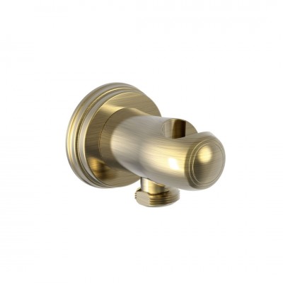 Tres Clasic uchwyt prysznicowy z przyłączem kątowym retro stare złoto 24218201LV