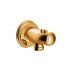 Tres Clasic uchwyt prysznicowy z przyłączem kątowym retro złoty 24218201OR
