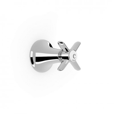 Tres Clasic zawór odcinający podtynkowy chrom 24215501