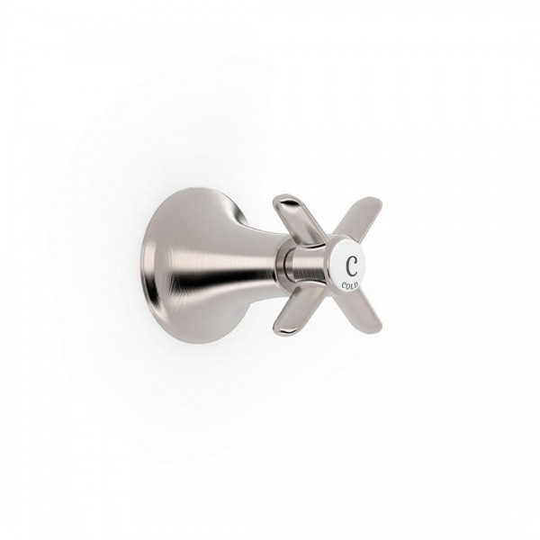 Tres Clasic zawór odcinający podtynkowy stal 24215501AC