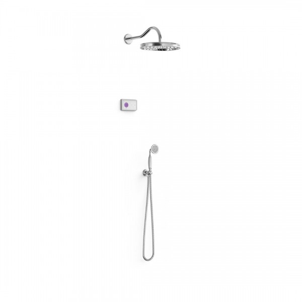 Tres Clasic zestaw natryskowy termostatyczny podtynkowy chrom 09226201