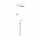 Tres Clasic zestaw natryskowy termostatyczny podtynkowy stal 09226201AC