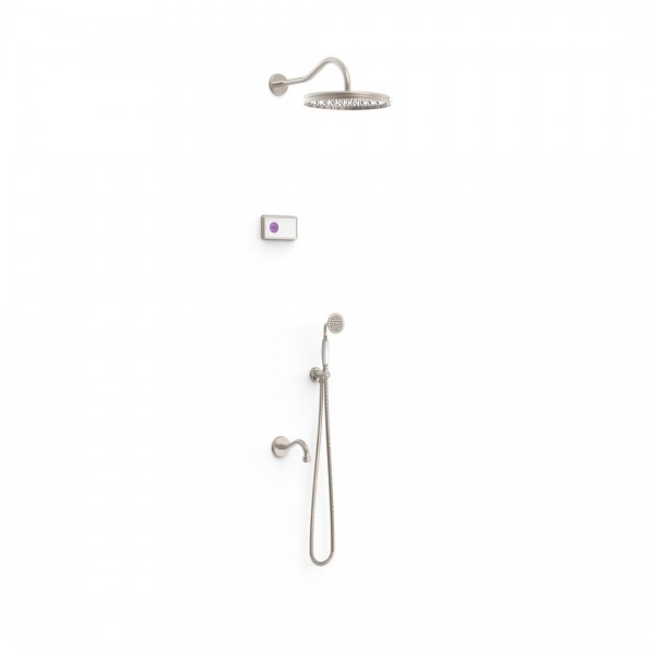 Tres Clasic zestaw wannowy termostatyczny podtynkowy stal 09226301AC